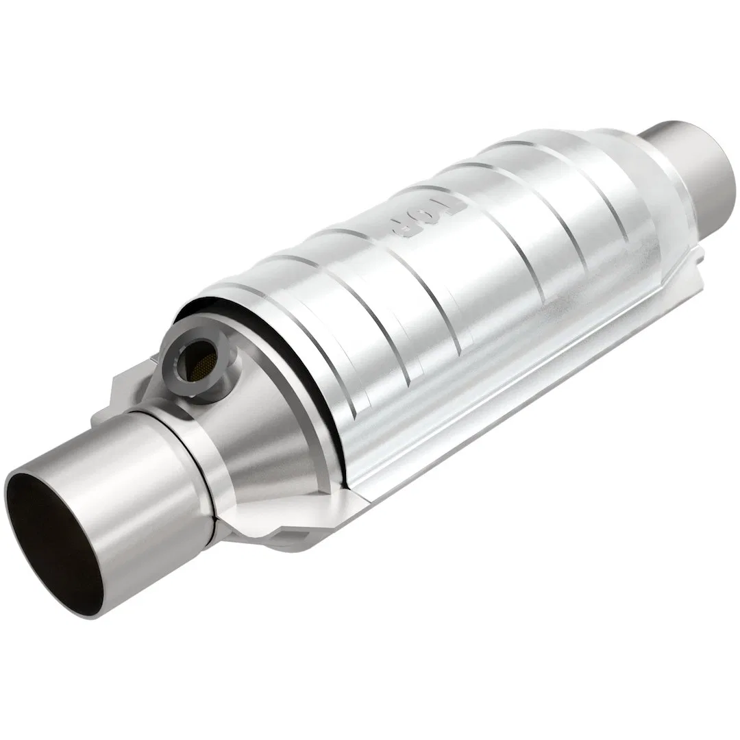 408034 – MAGNAFLOW Catalytic Converter, Stainless Steel Single Slip Fit Inlet Single Slip Fit Outlet Single Oxygen Se...